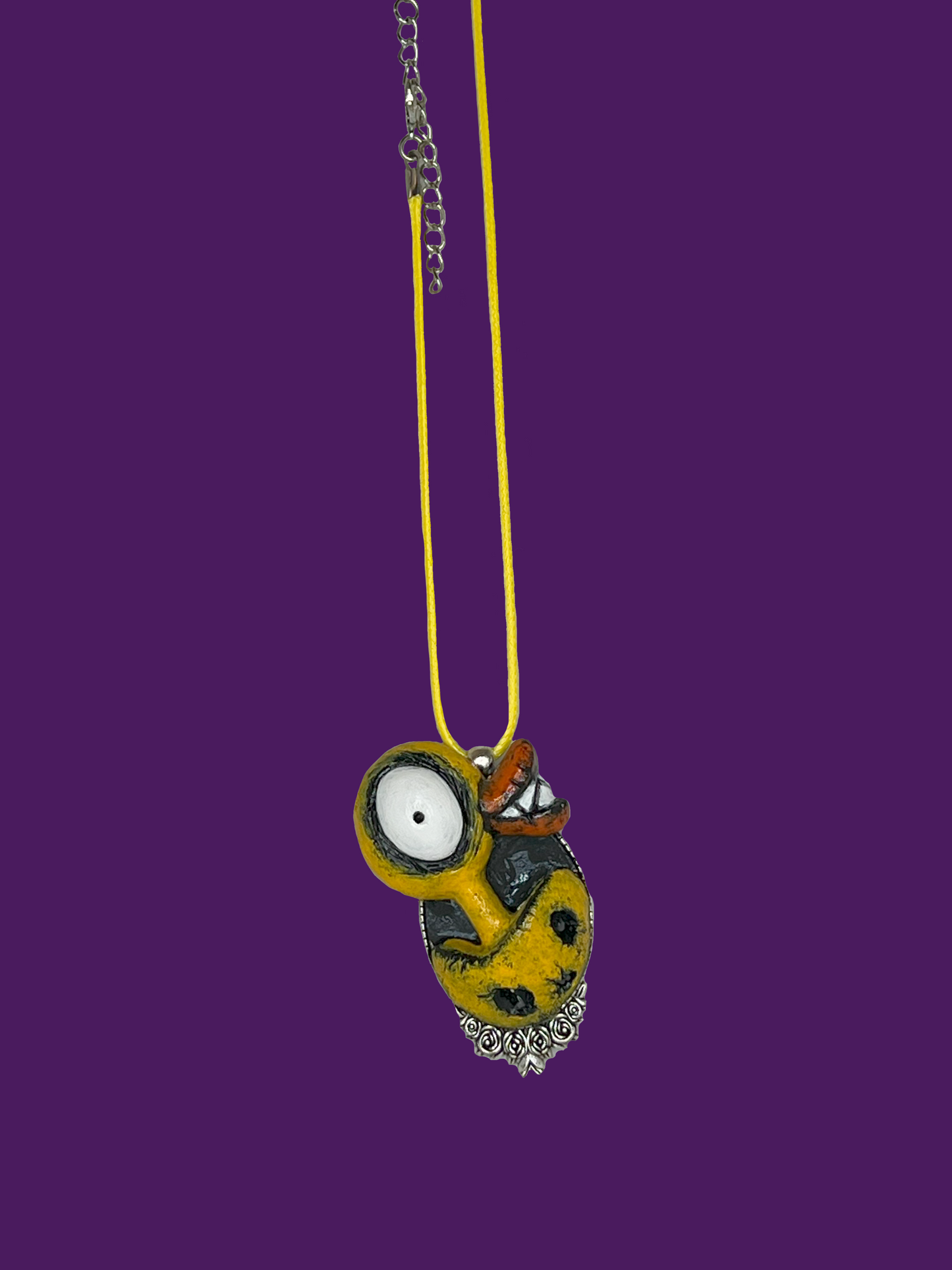 Evil Toy Duck Necklace