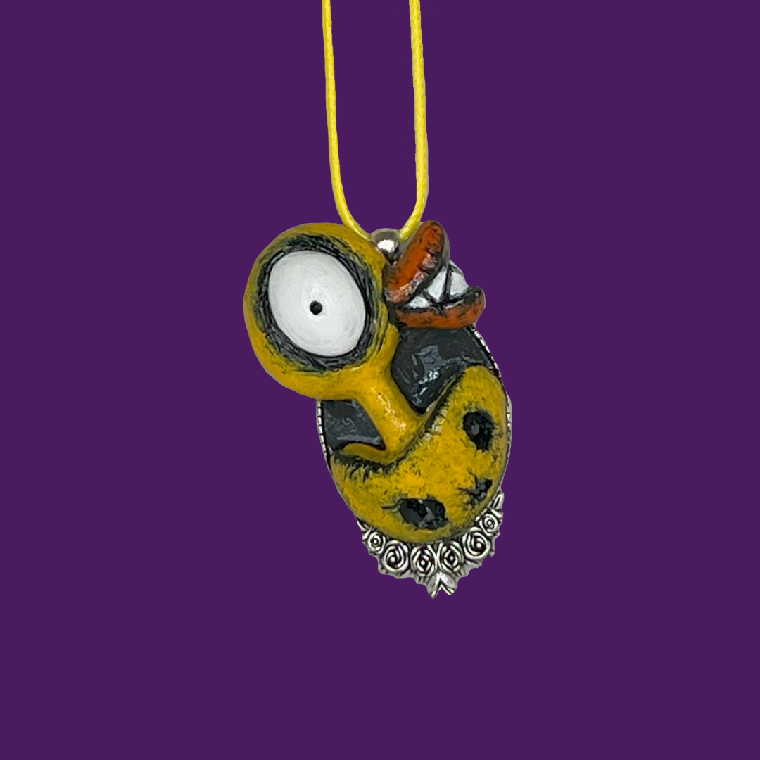 Evil Toy Duck Necklace